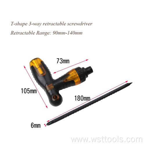 Double Head Dual-purpose Screwdriver Slotted And Phillips